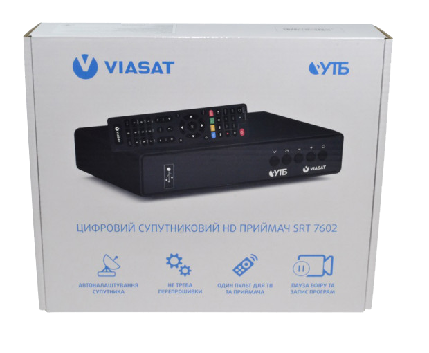 Супутниковий ресивер(тюнер) Viasat Strong SRT 7602 оператора ТВ Віасат - зображення 5