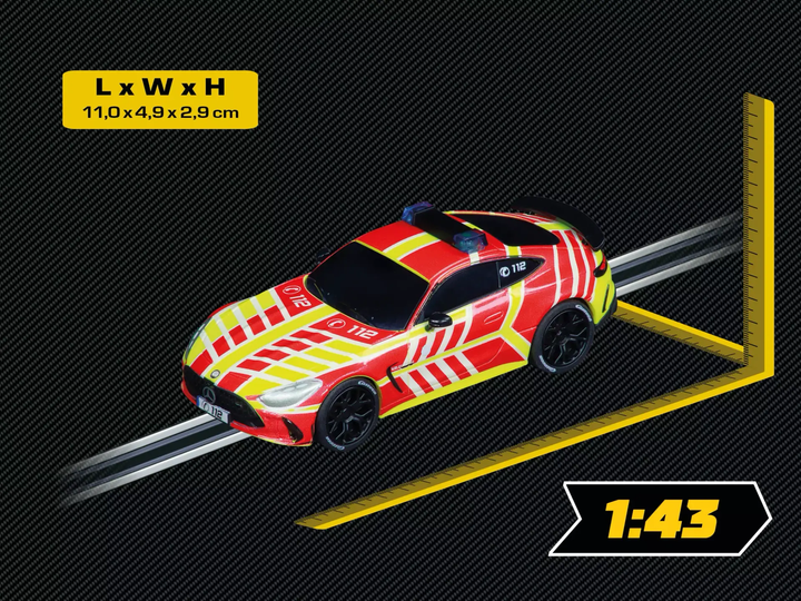 Auto Carrera Go!!! AMG Mercedes GT 112 Emergency (4007486642553) - obraz 3