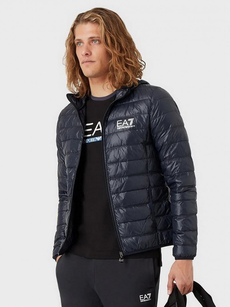 Куртка демісезонна чоловіча EA7 Train Core Id M Down Light Jacket XL Синя (8052390697218/8052390697775) - зображення 2