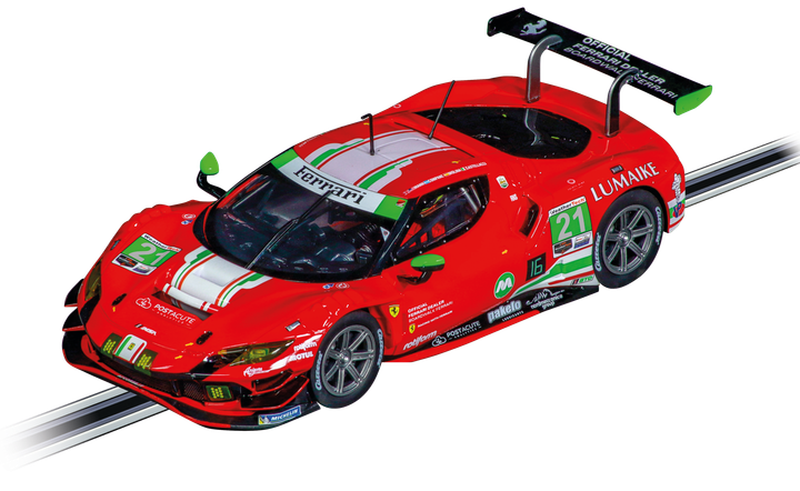 Автомобіль Carrera Digital 124 Ferrari 296 GT3 AF Corse No.21 (4007486239654) - зображення 2