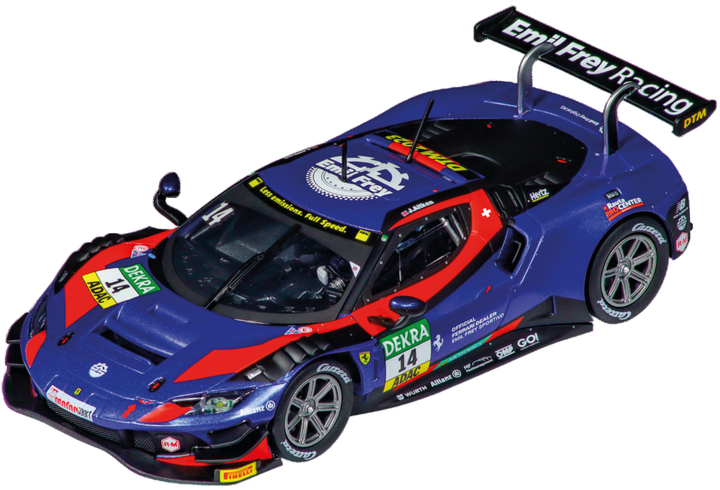 Автомобіль Carrera Evolution Ferrari 296 GT3 Emil Frey Racing No.14 DTM 2023 (4007486277618) - зображення 1