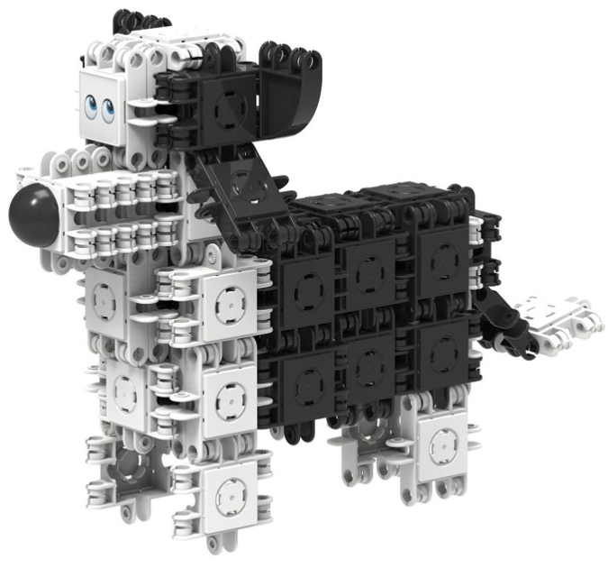 Klocki konstrukcyjne Clicformers Black and white friends 3 w 1 79 elementy (8809465535742) - obraz 2