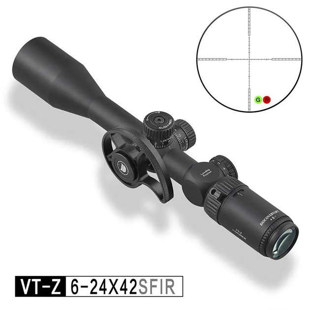 Оптический прицел Discovery Optics VT-Z 6-24x42 SFIR (25.4 мм, подсветка) - изображение 1