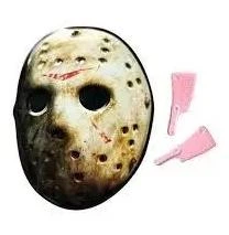 Конфеты в виде топоров Boston America Friday The 13th с маской Джейсона со вкусом кислой вишни 34г - изображение 4