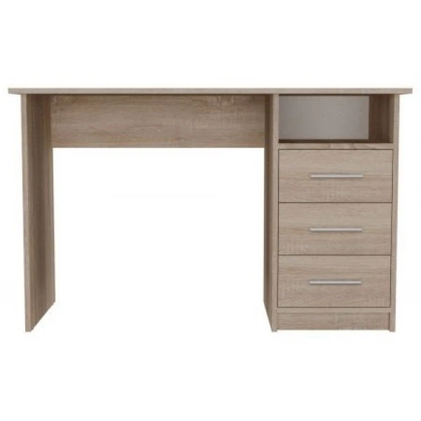 Стол письменный компьютерный ОМ-122R с тумбой (1200х580х750Н) AMF Дуб Сонома (ДСП) - изображение 3