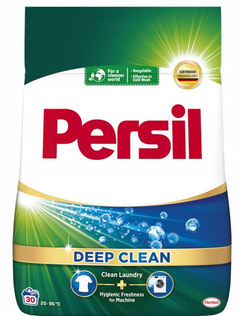 Порошок для прання Persil Deep Clean для білих речей 1.65 кг (9000101804805) - зображення 1