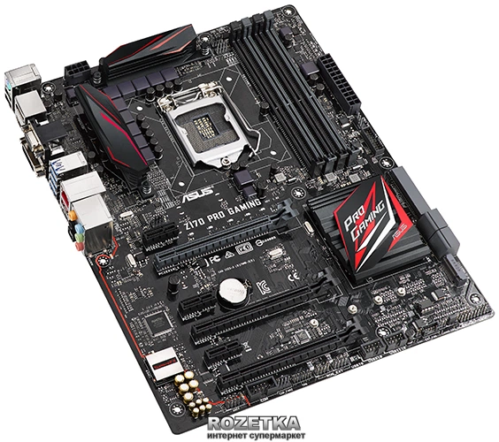 Материнская плата Asus Z170 Pro Gaming (s1151, Intel Z170, PCI