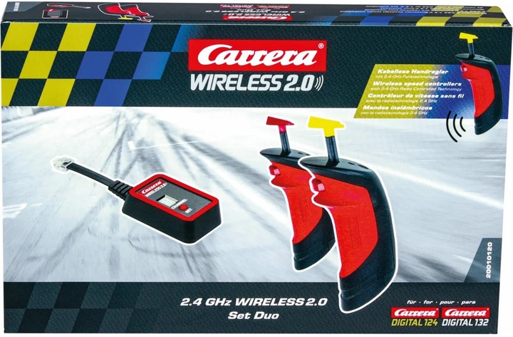 Бездротова система Carrera Wireless 2.0 Set Duo Digital 132/124 (4007486101203) - зображення 1