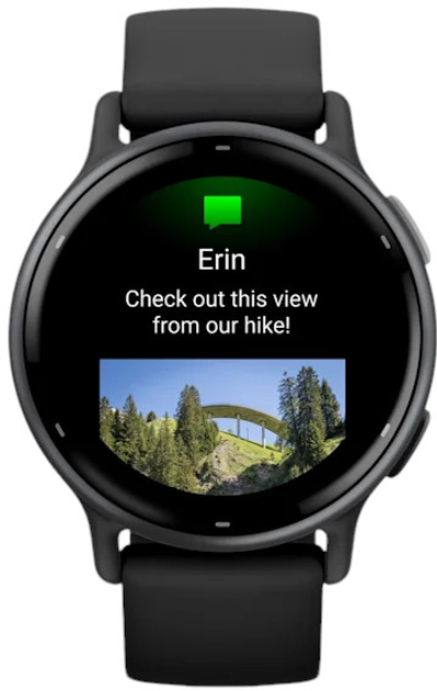 Смарт-годинник Garmin Vivoactive 5 42.2 mm Black/Slate (010-02862-10) - зображення 4