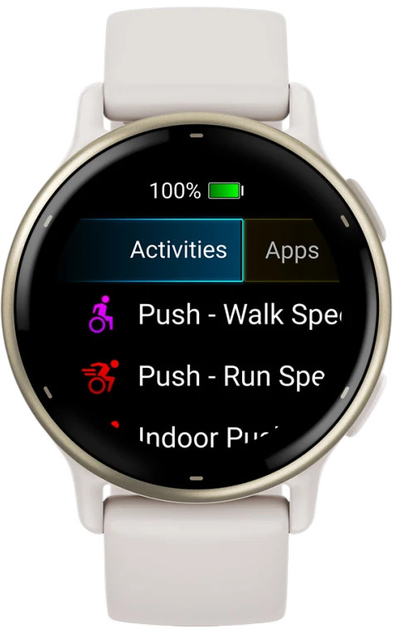 Smartwatch Garmin Vivoactive 5 42.2 mm Ivory/Cream Gold (010-02862-11) - obraz 6