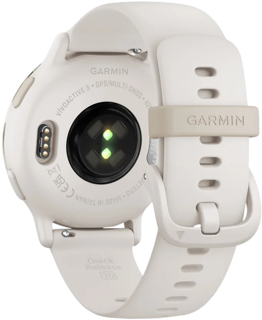 Smartwatch Garmin Vivoactive 5 42.2 mm Ivory/Cream Gold (010-02862-11) - obraz 7