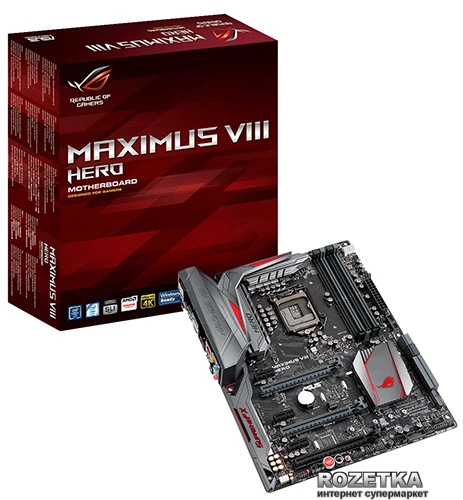 Материнская плата Asus Maximus VIII Hero (s1151, Intel Z170, PCI-Ex16) - Фото 11 Материнская плата Asus Maximus VIII Hero (s1151, Intel Z170, PCI-Ex16) - изображение 11