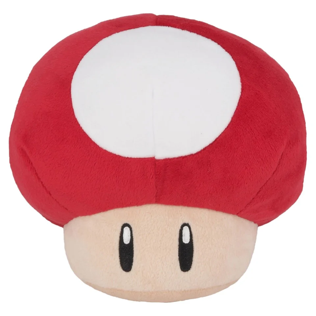 Maskotka 1UP Distribution Super Mario: Super Champignon 16 cm (3760259935399) - obraz 1