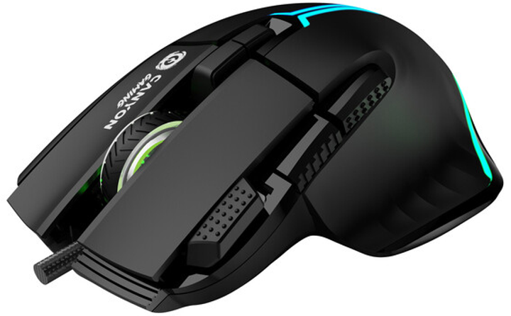 Миша Canyon Fortnax GM-636 RGB USB Black (CND-SGM636B) - зображення 4