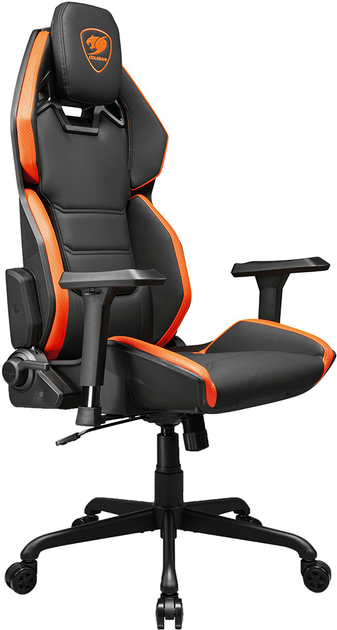 Крісло геймерське Cougar Hotrod Black/Orange (CGR-ARX) - зображення 1