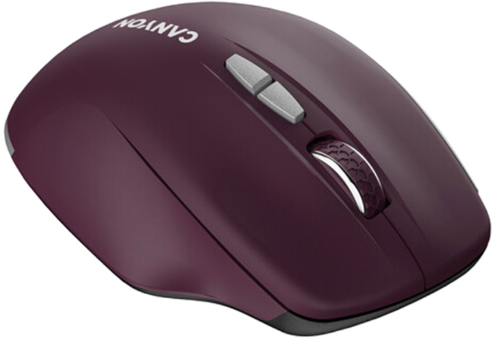 Mysz Canyon MW-21 Wireless Burgundy (CNS-CMSW21BR) - obraz 2