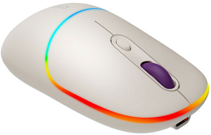 Миша Canyon MW-22 Dual Band RGB Wireless Rice (CNS-CMSW22RC) - зображення 3