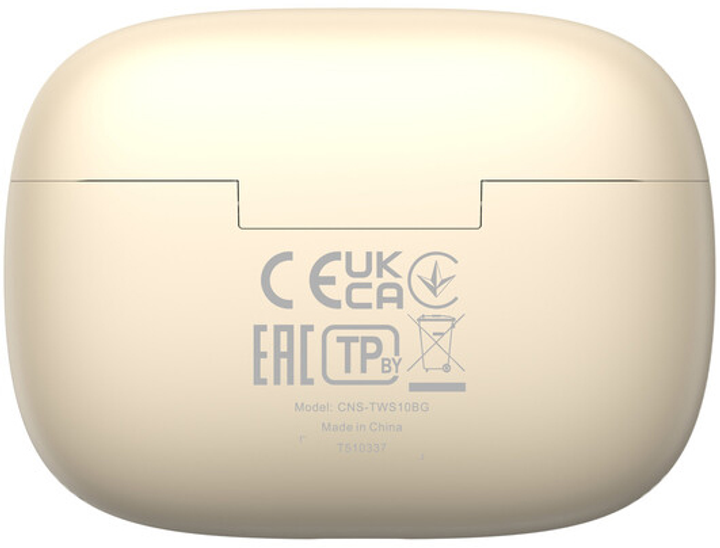 Słuchawki Canyon OnGo TWS-10 ANC ENC Beige (CNS-TWS10BG) - obraz 7