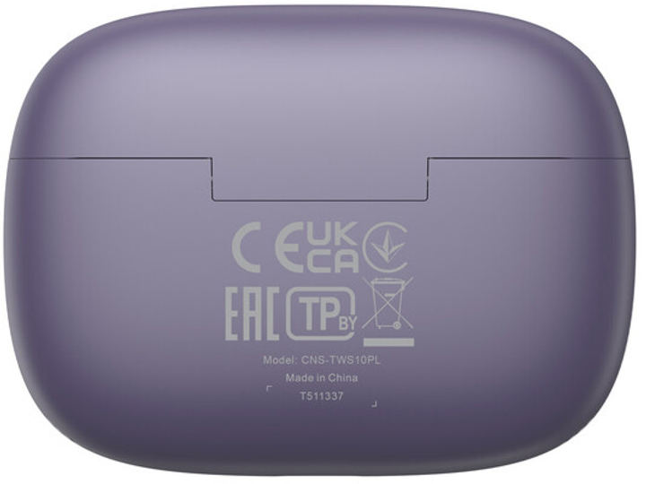 Słuchawki Canyon OnGo TWS-10 ANC ENC Purple (CNS-TWS10PL) - obraz 6