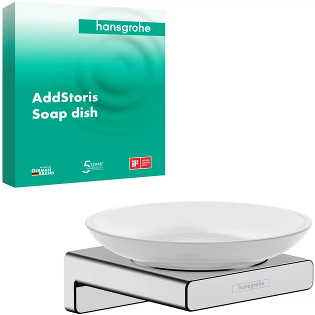 Мыльница Hansgrohe Addstoris 41746000 хром - изображение 2