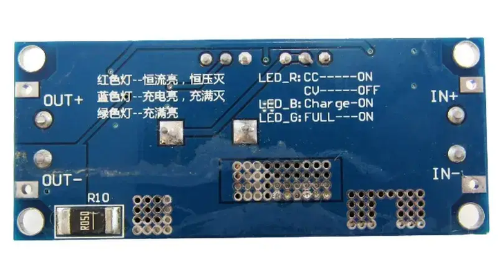 Преобразователь понижающий XL4015 5A с регулировкой напряжения и тока. DC-DC Step Down синий - изображение 3