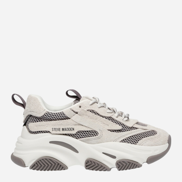 Sneakersy damskie do kostki Steve Madden Possession-E Sneaker SM19000033-BG3 38 23.8 cm Beżowe (8720857500875) - obraz 1