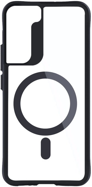 Панель 3MK Satin Armor MagCase для Samsung Galaxy S23 Plus Black + Transparent (5903108563888) - зображення 3