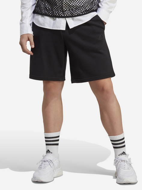 Шорти бавовняні короткі чоловічі adidas M ALL SZN SHORT IC9756 2XL Чорні (4066745329857) - зображення 1