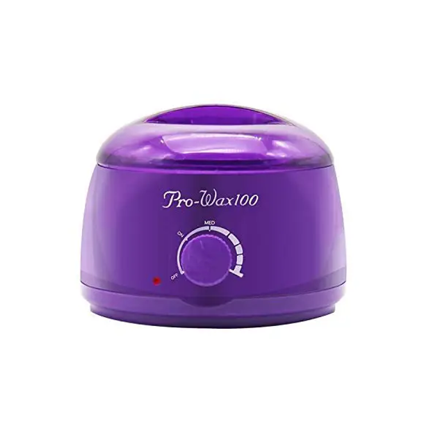 Восконагреватель Pro-Wax100 для воска и парафина, воскоплав для депиляции в банке Фиолетовый (КМ-1442) - изображение 1
