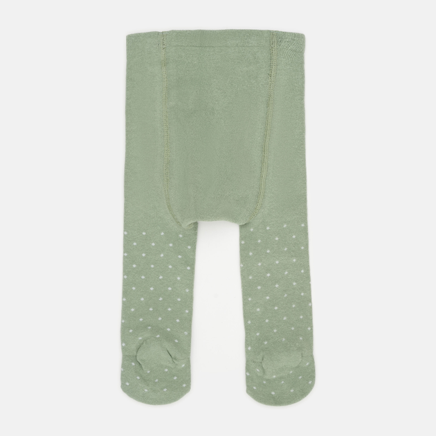 Детские колготки 0-3 месяца хлопковые для девочки C&A 2181219p02 56-62 см Зеленые (KC1000000039439) 