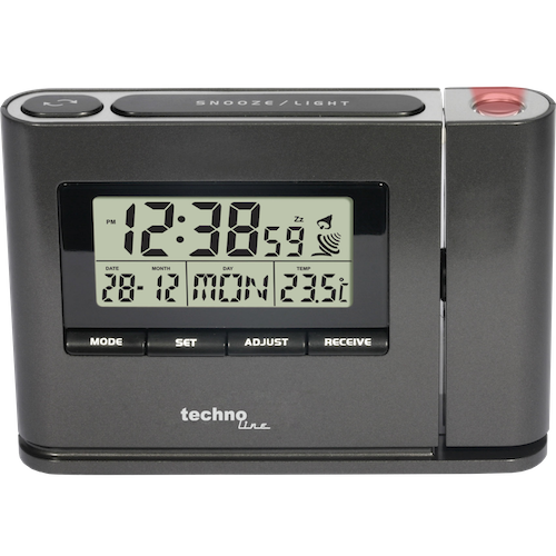 Часы с проэкцией Technoline WT519 Anthracite (WT519) - изображение 2