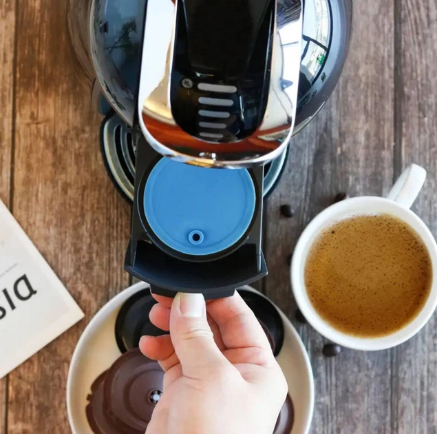 Металическая многоразовая капсула для кофеварки, кофемашины Krups Nescafe Dolce Gusto iCafilas - изображение 7