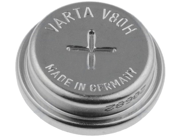 NiMH 80mAh, 1,2V, V80H Varta, нікель-метал-гідридний акумулятор ACCU-V80H - Фото 1 NiMH 80mAh, 1,2V, V80H Varta, нікель-метал-гідридний акумулятор ACCU-V80H - зображення 1