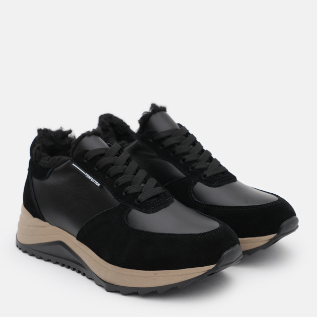 Женские кроссовки зимние PARADIZE SHOES CR-877 37 24 см Черные (ROZ6501020554) 
