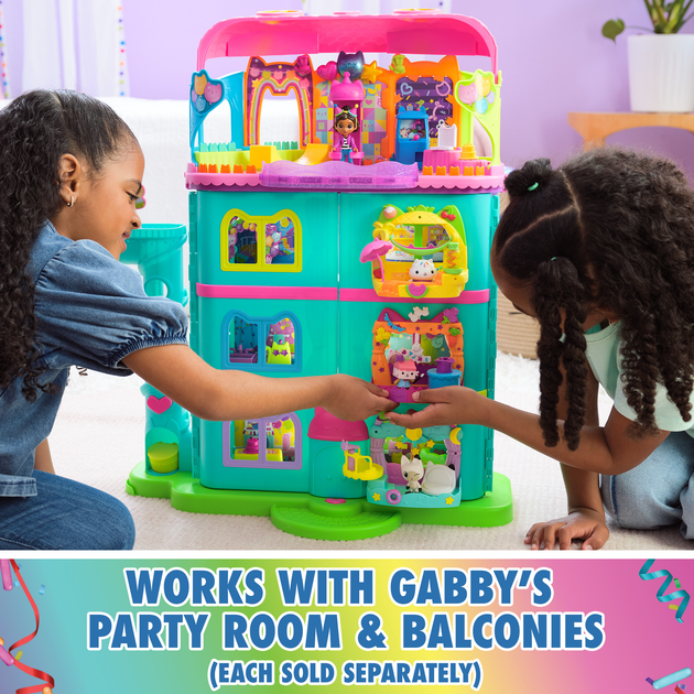 Zestaw zabawek Spin Master Gabby's Dollhouse Purrfect Dollhouse Rainbow (0681147027183) - obraz 7