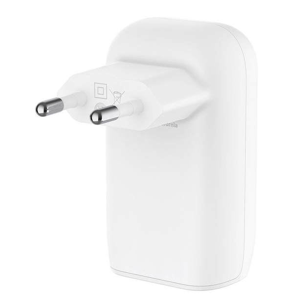 Мережевий зарядний пристрій Belkin 67 Вт USB-C PD 3.1 PPS Wall Charger White (745883860081) - зображення 5