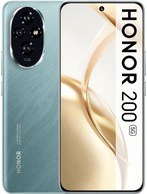 Smartfon Honor 200 5G 12/512GB Emerald Green (109BFLH) - obraz 1