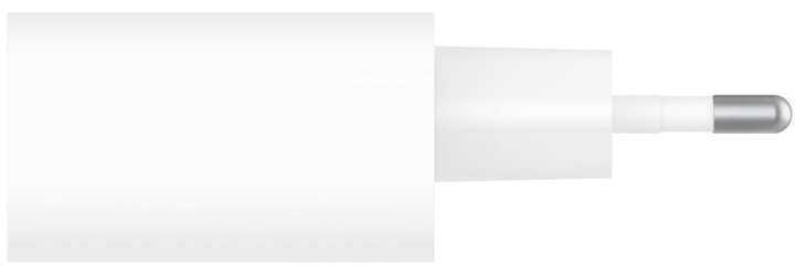 Мережевий зарядний пристрій Belkin 25 Вт USB-C PD 3.0 + кабель USB-C - Lightning 1 м White (745883837243) - зображення 3