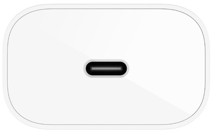 Мережевий зарядний пристрій Belkin 25 Вт USB-C PD 3.0 + кабель USB-C - Lightning 1 м White (745883837243) - зображення 5