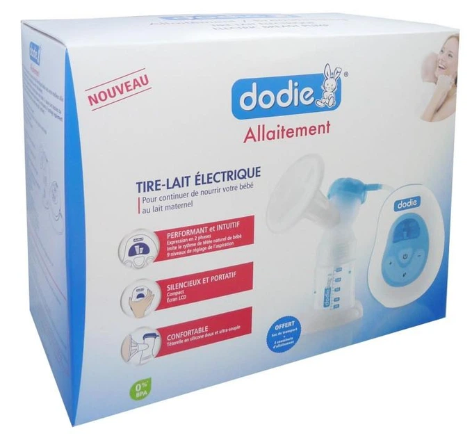 Молоковідсмоктувач електричний DODIE ALLAITEMENT TIRE-LAIT ELECTRIQUE 150 мл - изображение 2