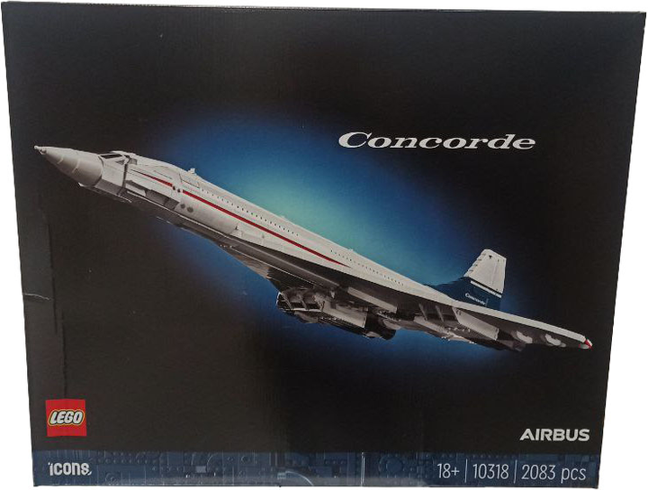 Конструктор LEGO Icons Concorde літак 2083 деталі (10318) (955555905945729) - Уцінка - зображення 2