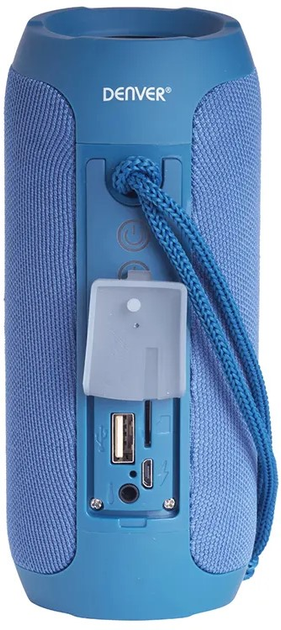 Przenośny głośnik Denver BTS-110NR Blue (5706751048531) - obraz 3