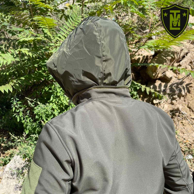 Куртка військова Lamica LMT Soft Shell XXXL Olive - изображение 2