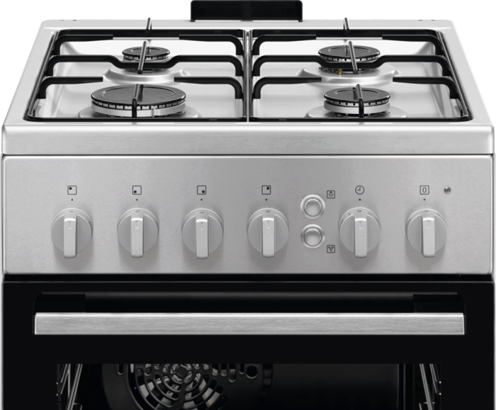 Electrolux Плита газова, 57л, 50x60см, нерж - зображення 2