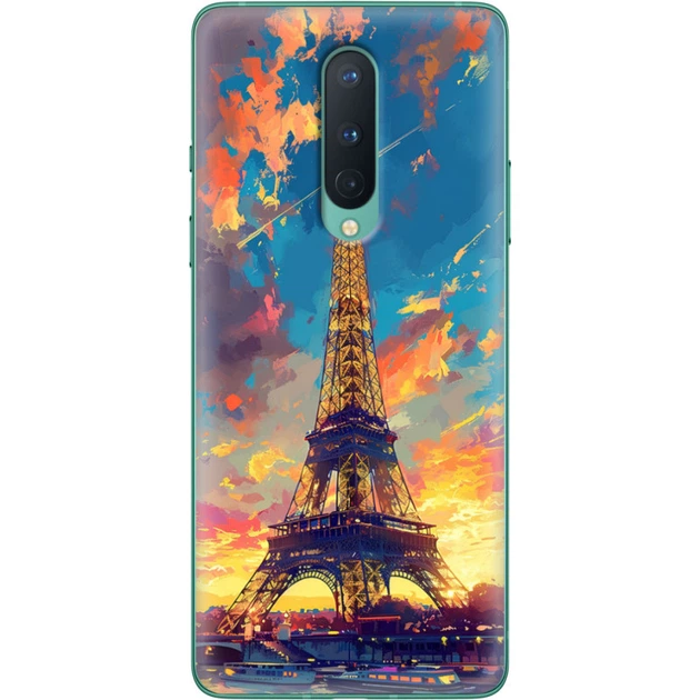 Силиконовый Чехол с Картинкой для OnePlus 8 Принт (Париж, Эйфелева Башня) (39989-ysm038) - Фото 1 Силиконовый Чехол с Картинкой для OnePlus 8 Принт (Париж, Эйфелева Башня) (39989-ysm038) - изображение 1