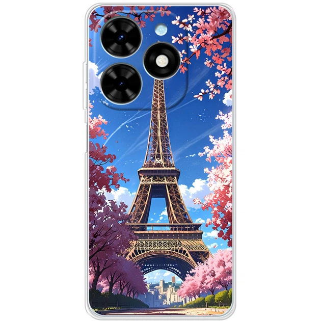 Силиконовый Чехол с Картинкой для Tecno Spark 20 Принт (Париж, Эйфелева Башня) (56933-ysm036) - Фото 1 Силиконовый Чехол с Картинкой для Tecno Spark 20 Принт (Париж, Эйфелева Башня) (56933-ysm036) - изображение 1
