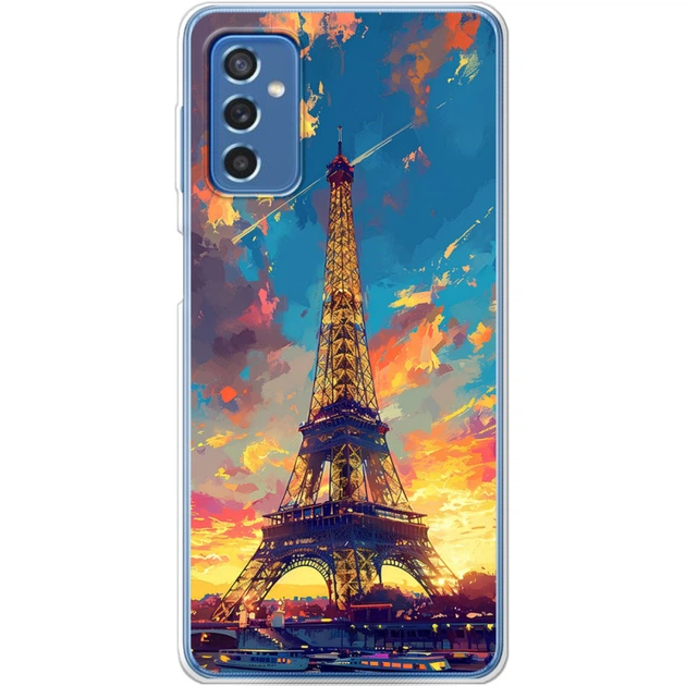 Силиконовый Чехол с Картинкой для Samsung Galaxy M52 (M526) Принт (Париж, Эйфелева Башня) (43657-ysm038) - Фото 1 Силиконовый Чехол с Картинкой для Samsung Galaxy M52 (M526) Принт (Париж, Эйфелева Башня) (43657-ysm038) - изображение 1