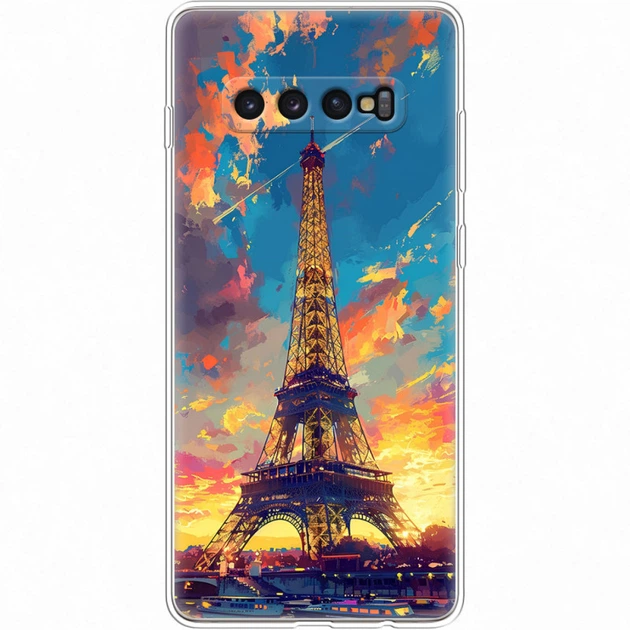 Силиконовый Чехол с Картинкой для Samsung Galaxy S10 Plus (G975) Принт (Париж, Эйфелева Башня) (35854-ysm038) - Фото 1 Силиконовый Чехол с Картинкой для Samsung Galaxy S10 Plus (G975) Принт (Париж, Эйфелева Башня) (35854-ysm038) - изображение 1