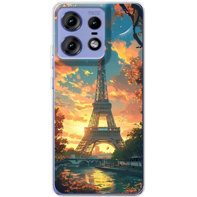 Силиконовый Чехол с Картинкой для Motorola Edge 50 Pro Принт (Париж, Эйфелева Башня) (57600-ysm037) - Фото 1 Силиконовый Чехол с Картинкой для Motorola Edge 50 Pro Принт (Париж, Эйфелева Башня) (57600-ysm037) - изображение 1