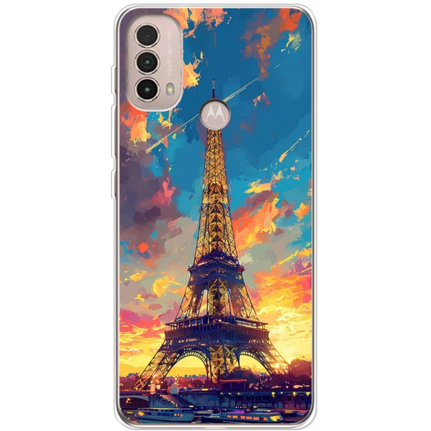 Силиконовый Чехол с Картинкой для Motorola E40 Принт (Париж, Эйфелева Башня) (44889-ysm038) - Фото 1 Силиконовый Чехол с Картинкой для Motorola E40 Принт (Париж, Эйфелева Башня) (44889-ysm038) - изображение 1